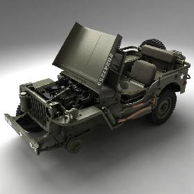 US Army Willys Jeep